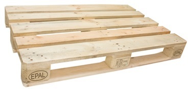 <span style="font-weight: bold; font-style: italic;"> </span>Деревянный поддон 1200х800 с клеймом, 1 сорт, грузоподъемность до 2500 кг. ГОСТ 33757-2016